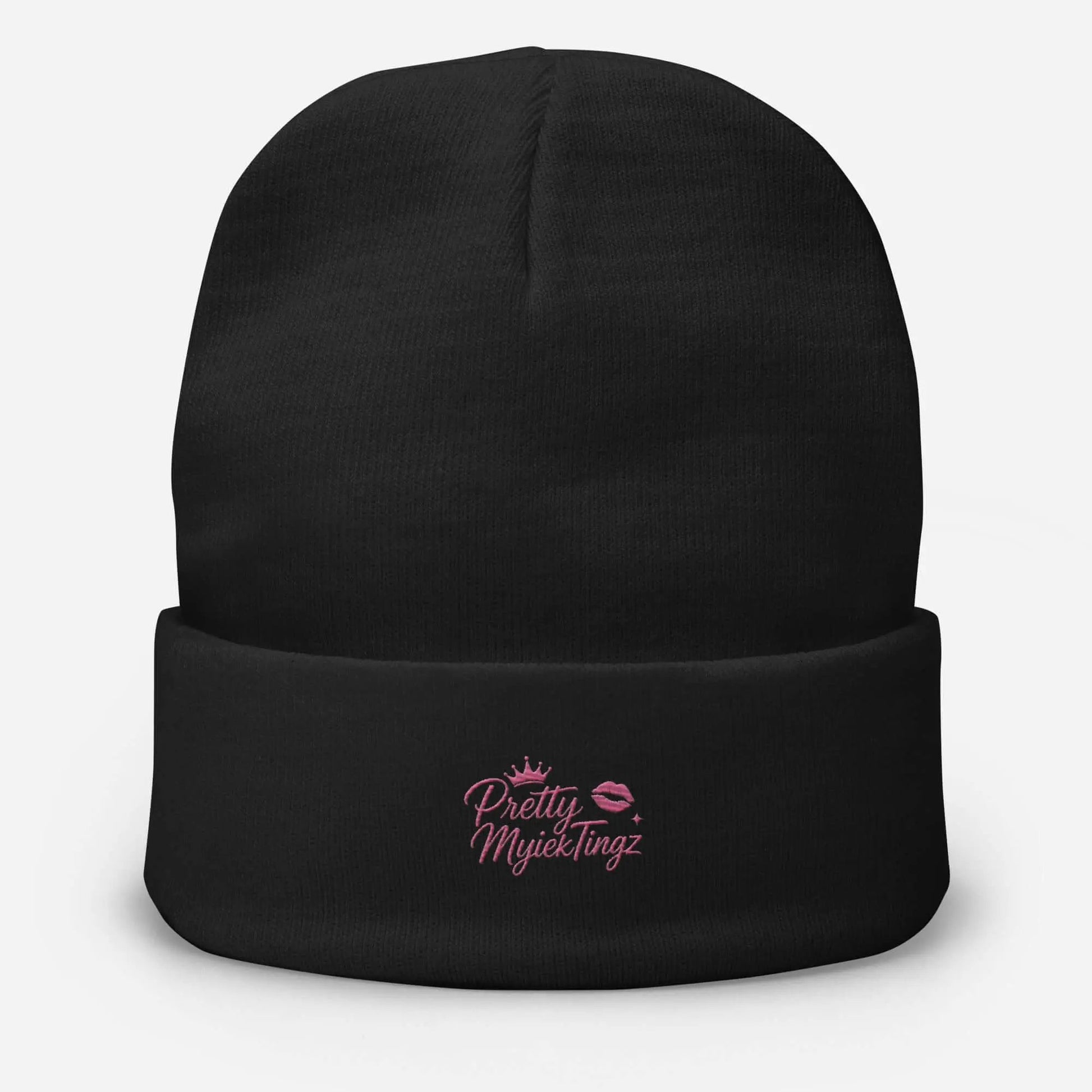 PrettyMyiek Signature Embroidered Beanie PrettyMyiekTingz