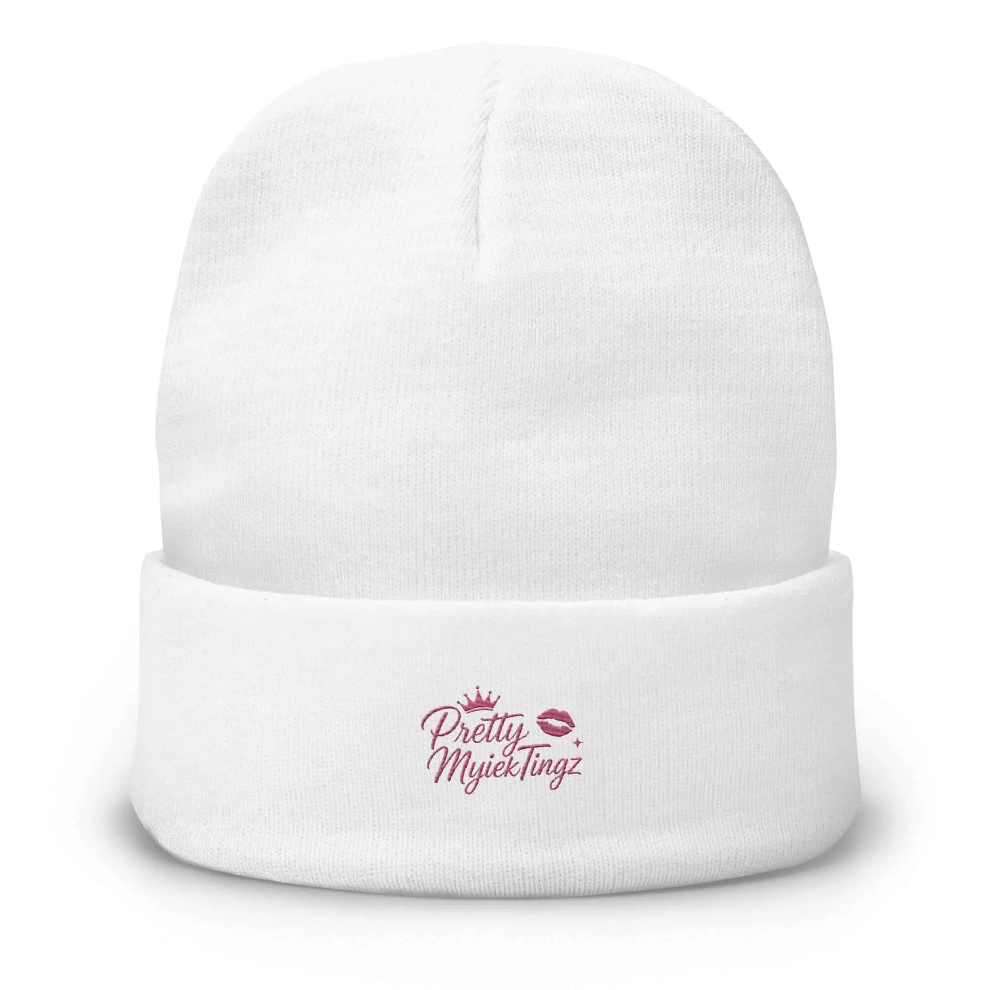 PrettyMyiek Signature Embroidered Beanie PrettyMyiekTingz