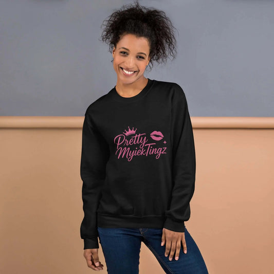 PrettyMyiek Signature: Unisex Sweatshirt PrettyMyiekTingz