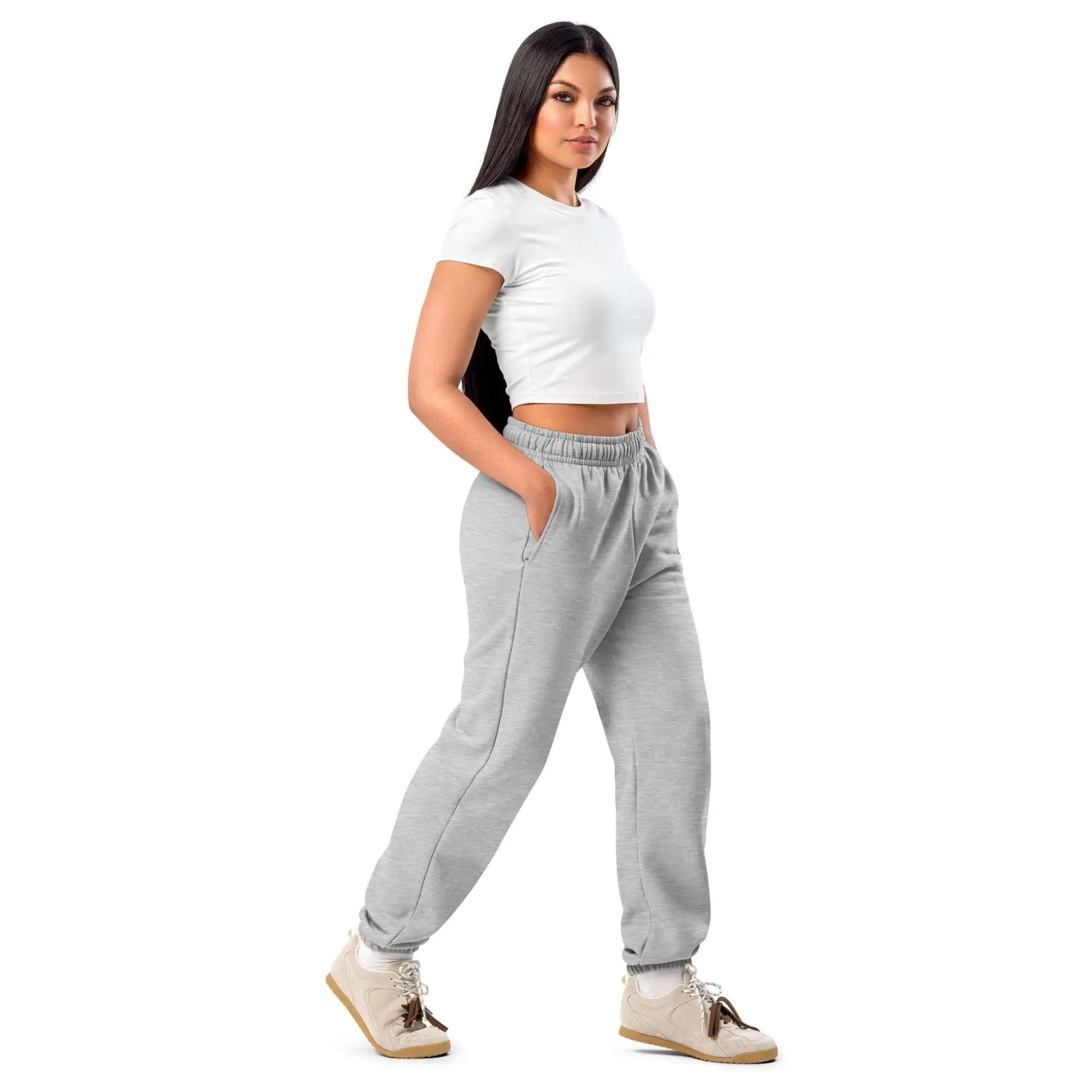 PrettyMyiek Signature Heather Gray Joggers - Unisex Premium Cotton | PrettyMyiekTingz PrettyMyiekTingz