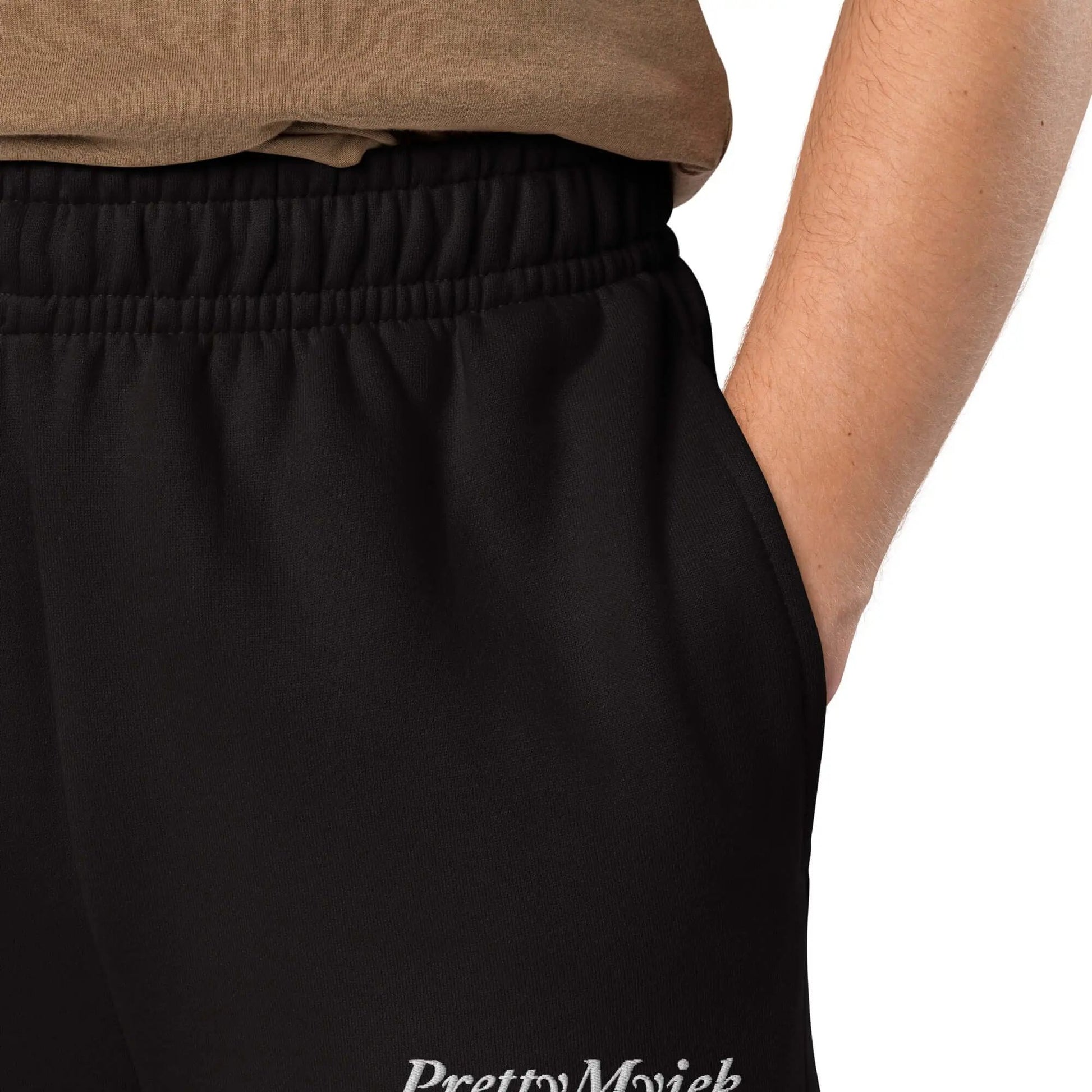 PrettyMyiek Signature Black Joggers - Unisex Premium Cotton | PrettyMyiekTingz PrettyMyiekTingz