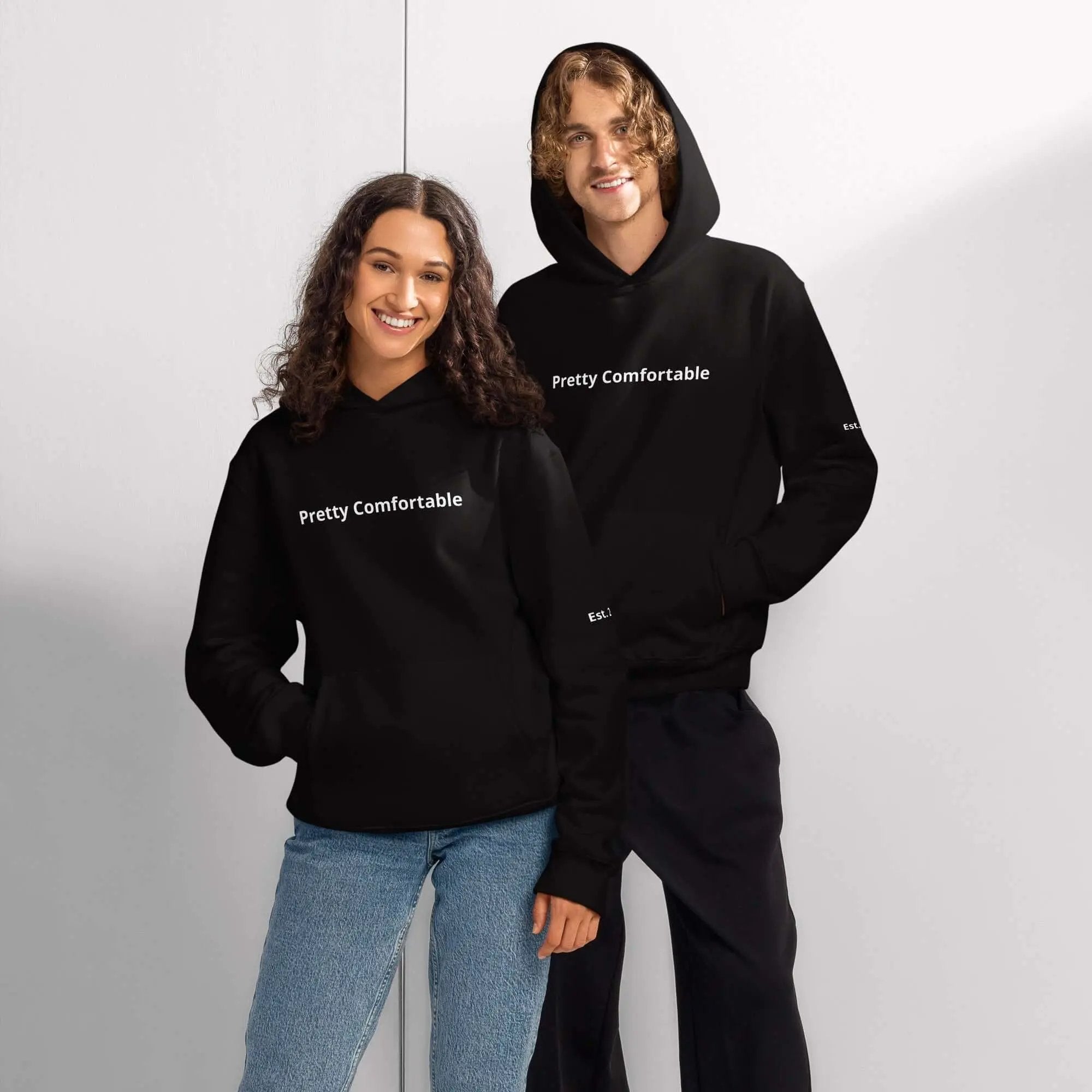 Pretty Comfortable Unisex Oversized Hoodie | Comfort Club Collection PrettyMyiekTingz