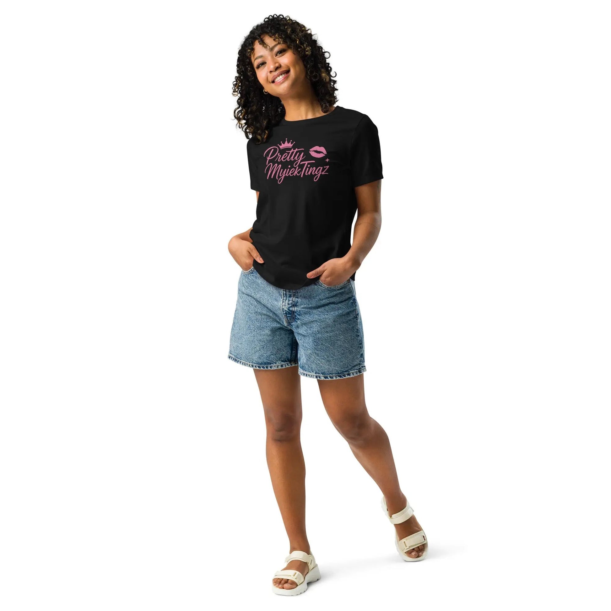 PrettyMyiek Signature Women's Relaxed T-Shirt PrettyMyiekTingz
