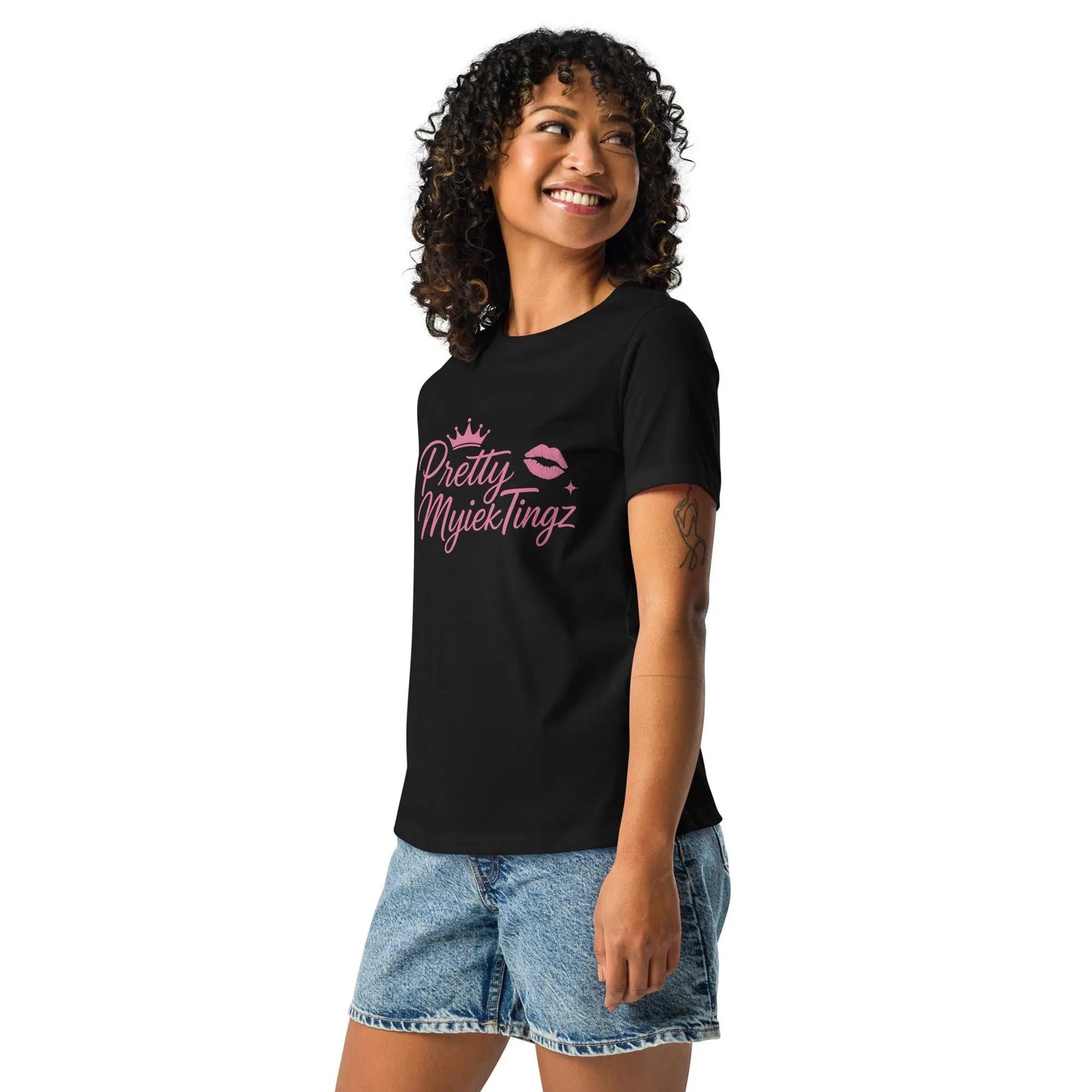 PrettyMyiek Signature Women's Relaxed T-Shirt PrettyMyiekTingz