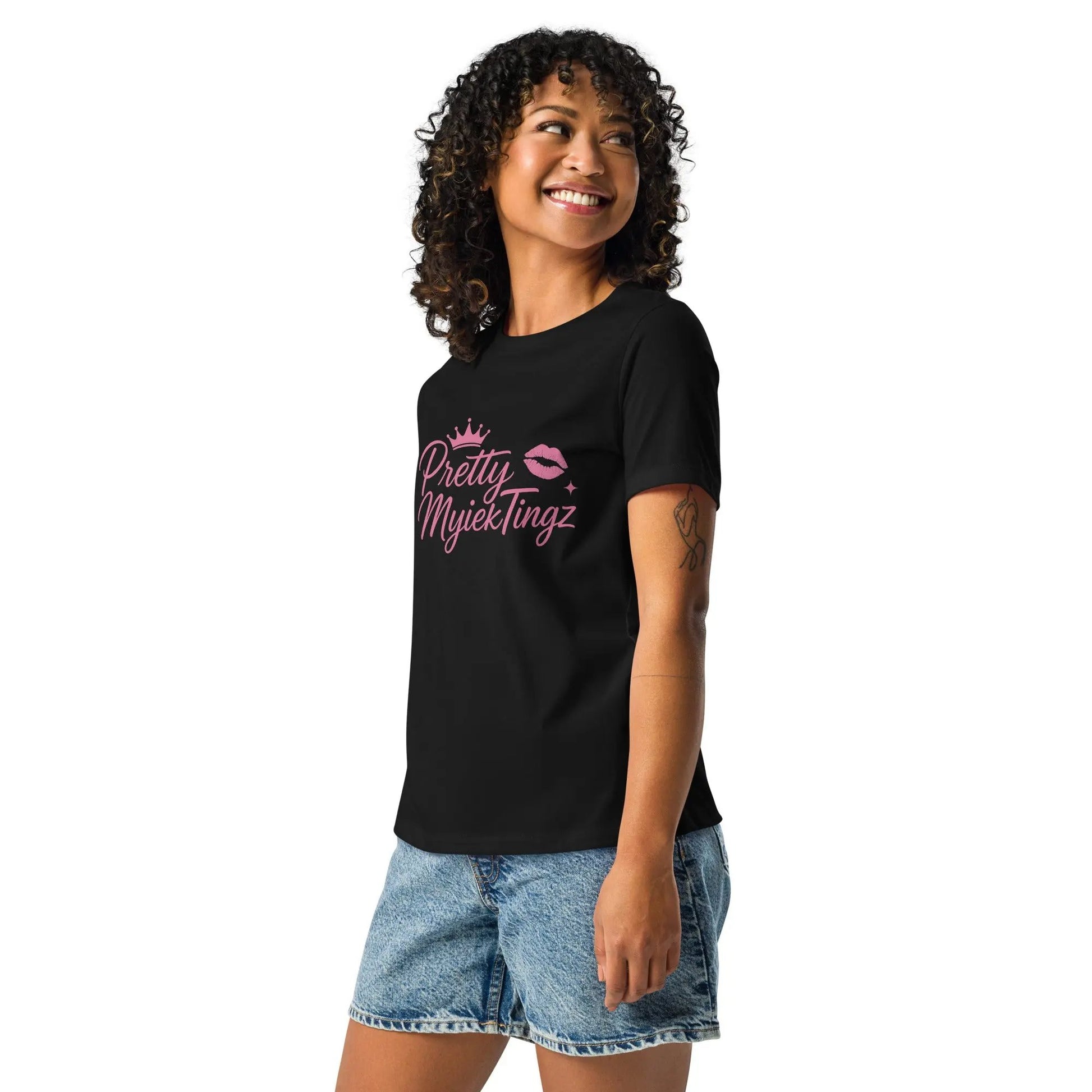 PrettyMyiek Signature Women's Relaxed T-Shirt PrettyMyiekTingz