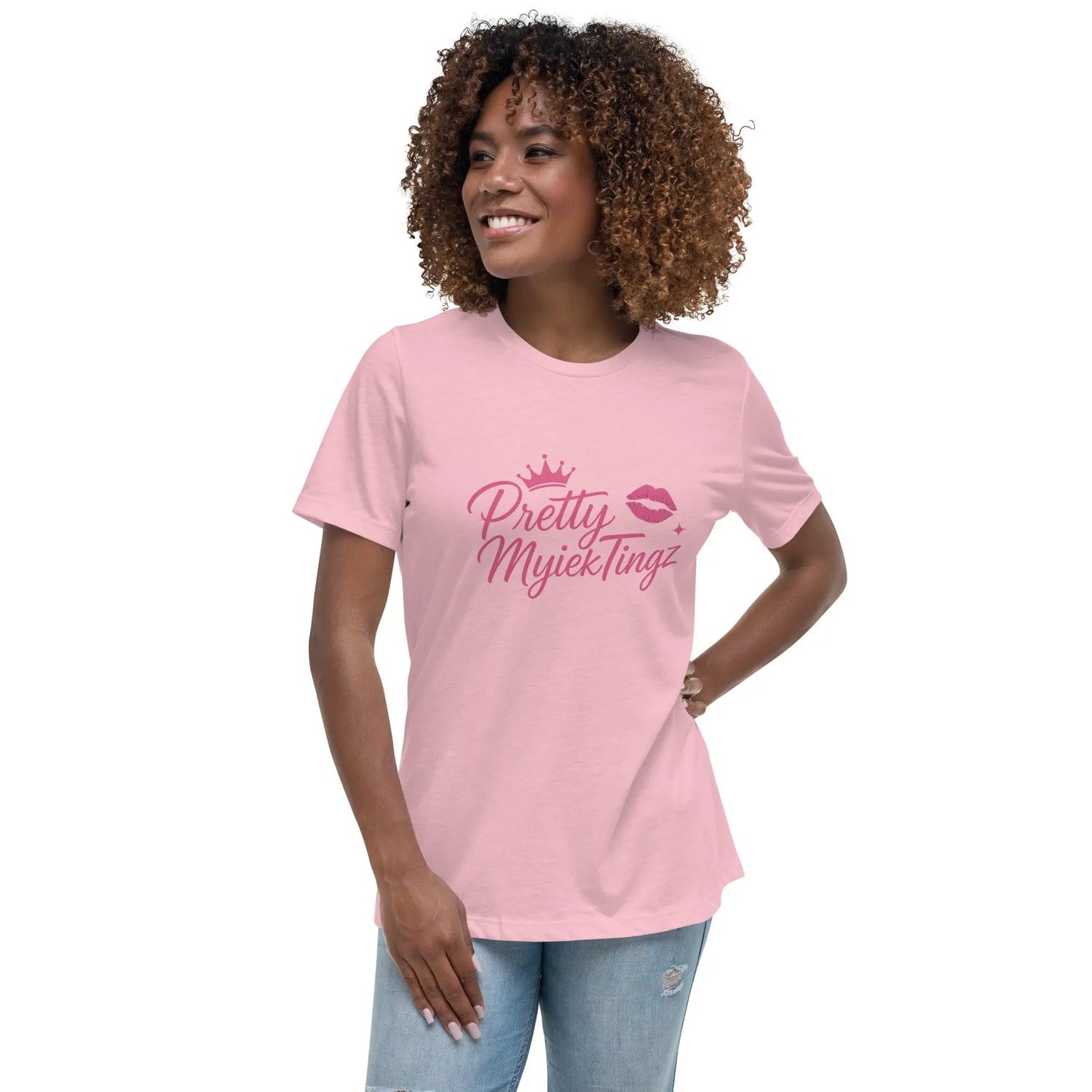 PrettyMyiek Signature Women's Relaxed T-Shirt PrettyMyiekTingz