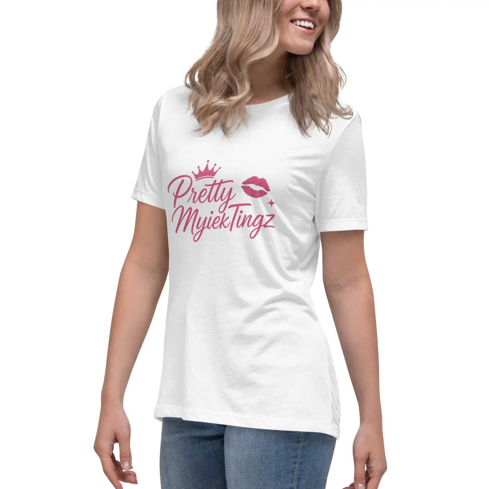 PrettyMyiek Signature Women's Relaxed T-Shirt PrettyMyiekTingz