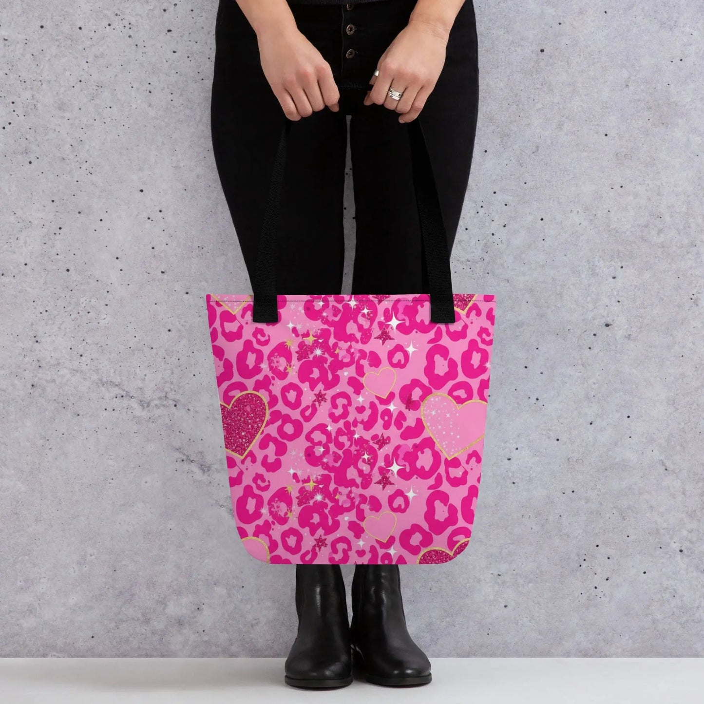 All-Over Print Tote Bag - Stylish Reusable Shopping Tote PrettyMyiekTingz